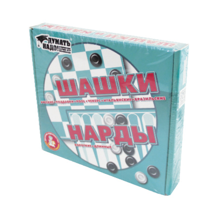 Настольная игра "Шашки/нарды"